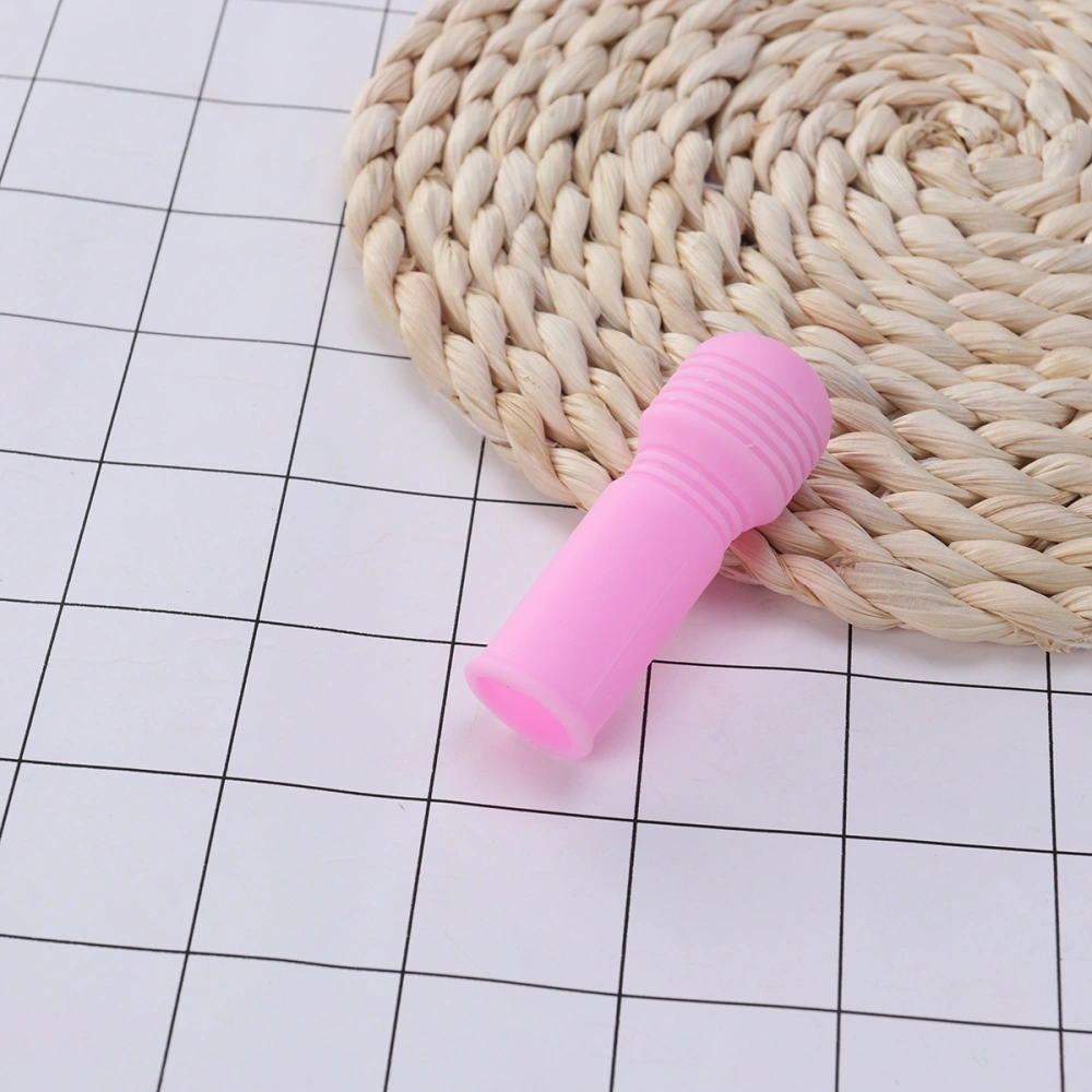 Mini Finger Vibrator Pleasure Female G Spot Clit Vibrators with Button Cell Electro Adult Sex Erotic Toys for Woman (Pink)