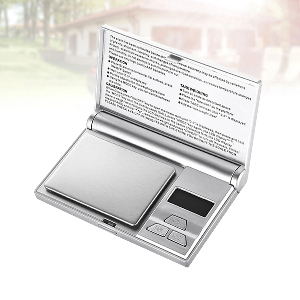 1pc Mini Electronic Scale Multifunction Precise Balance Weigh up Machine Jewelry Scale without Battery (100g/0.01g)