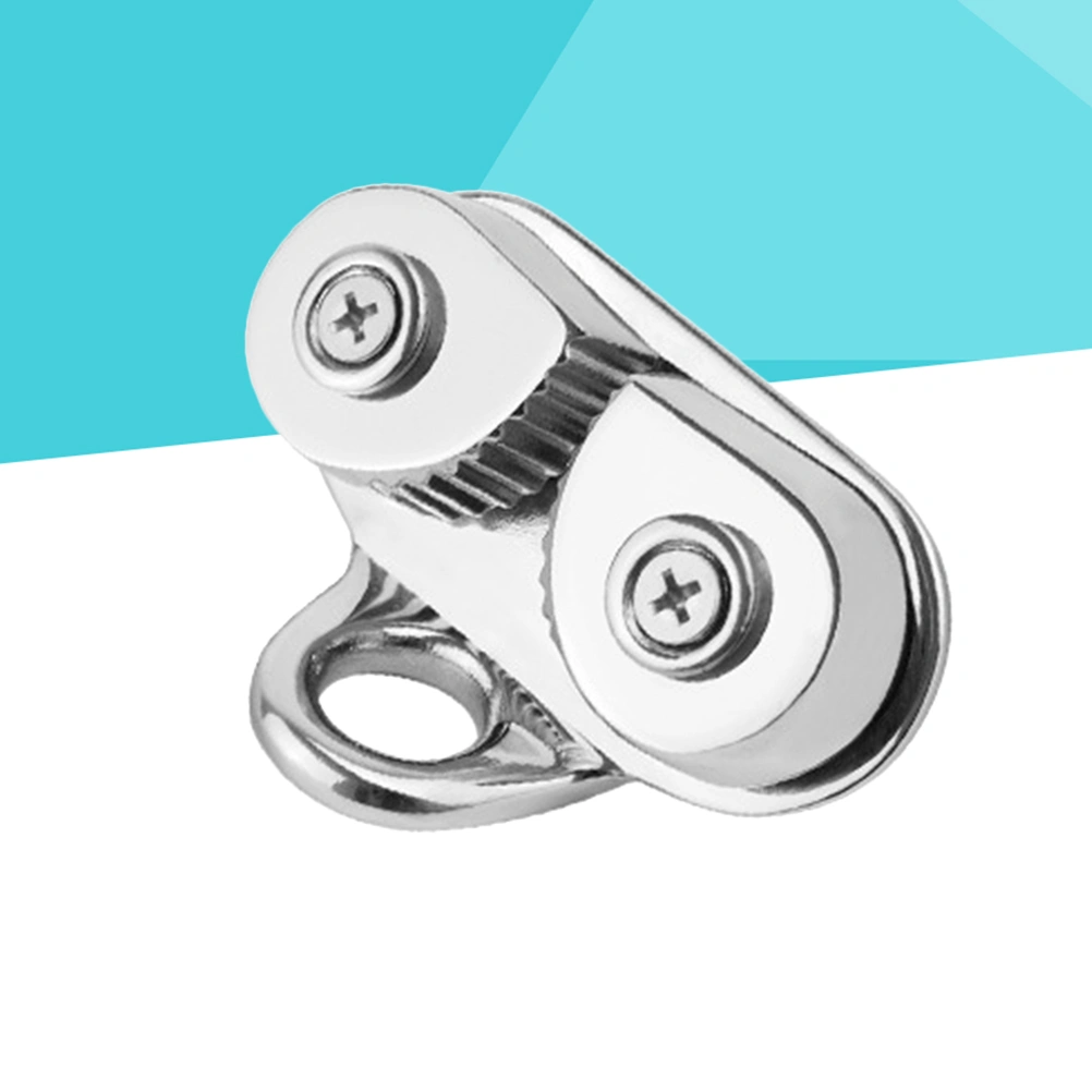 Stainless Steel 316 Cam Cleat with Leading Ring Boat Cam Cleats Matic Fairlead Marine Sailing Sailboat Kayak Canoe Dinghy