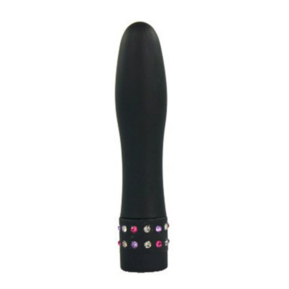 Cordless Wand Massager Multi Vibrator with Colorful Rhinestone Powerful Body Massager for Women(Random Color)