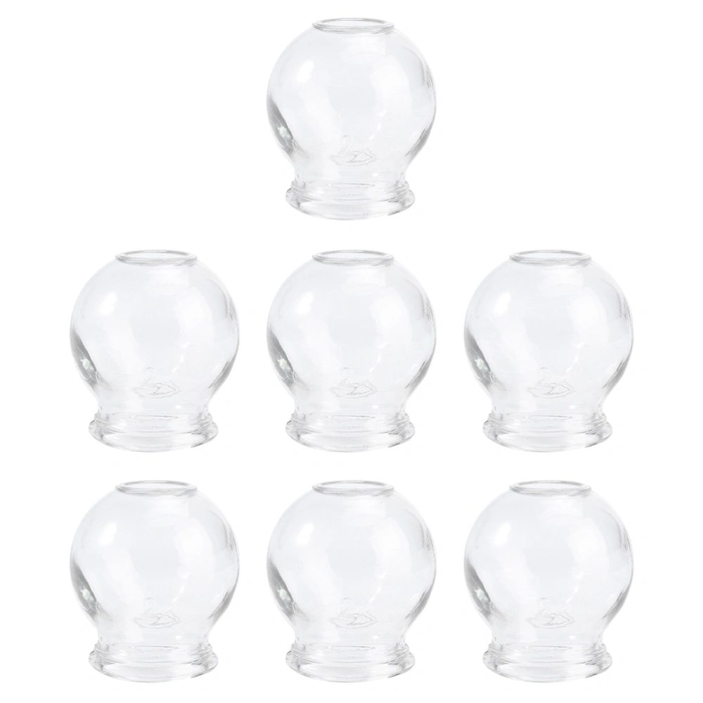 7Pcs Cupping Glass Chinese Vacuum Cupping Therapy Device Useful Body Care Tools