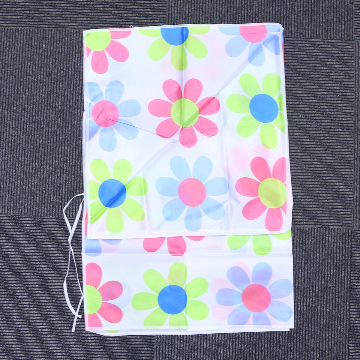 55×58×87cm Fully Automatic Washing Machine Cover Polyester Satin Cloth Waterproof Washing Machine Case Protector (Fun Paradise)