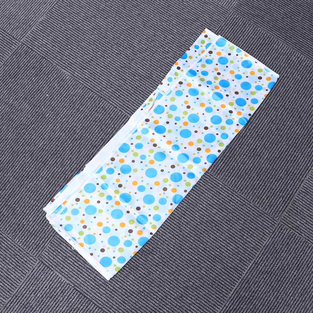 55×58×87cm Fully Automatic Washing Machine Cover Polyester Satin Cloth Waterproof Washing Machine Case Protector (Blue Spotted)