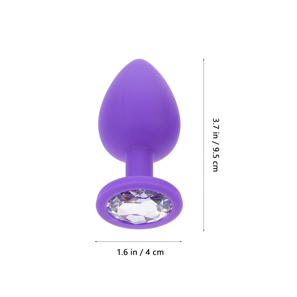 3Pcs Silicone Butt Anal Plug Stimulator Massager and 1Pc Anal Vibrator Sex Toys