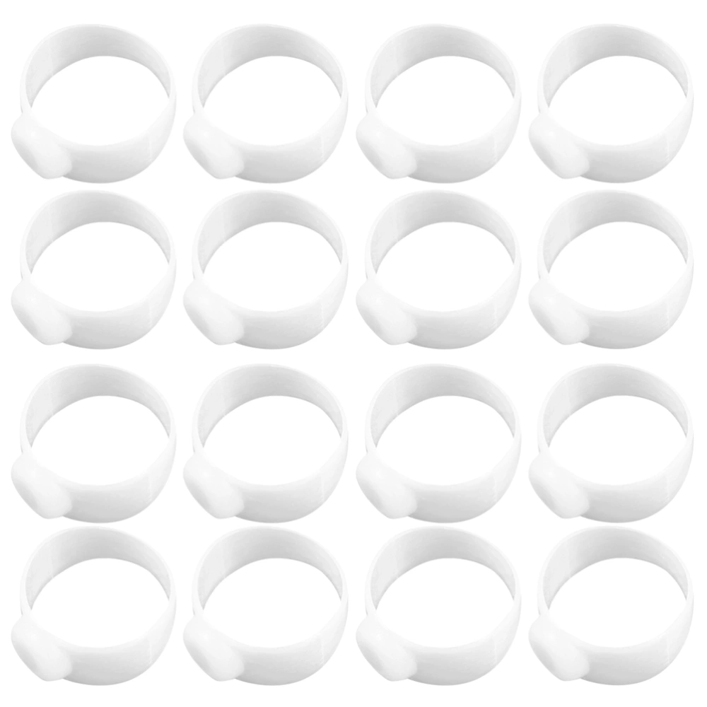 20pcs Silicone Magnetic Therapy Slimming Foot Massage Weight Loss Toe Ring for Man Woman