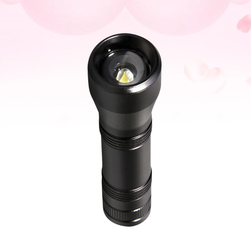 UV 6000LM 395NM Flashlight Super Bright Telescopic Flashlight Zoomable Torch Light Ultra Violet Light without Battery