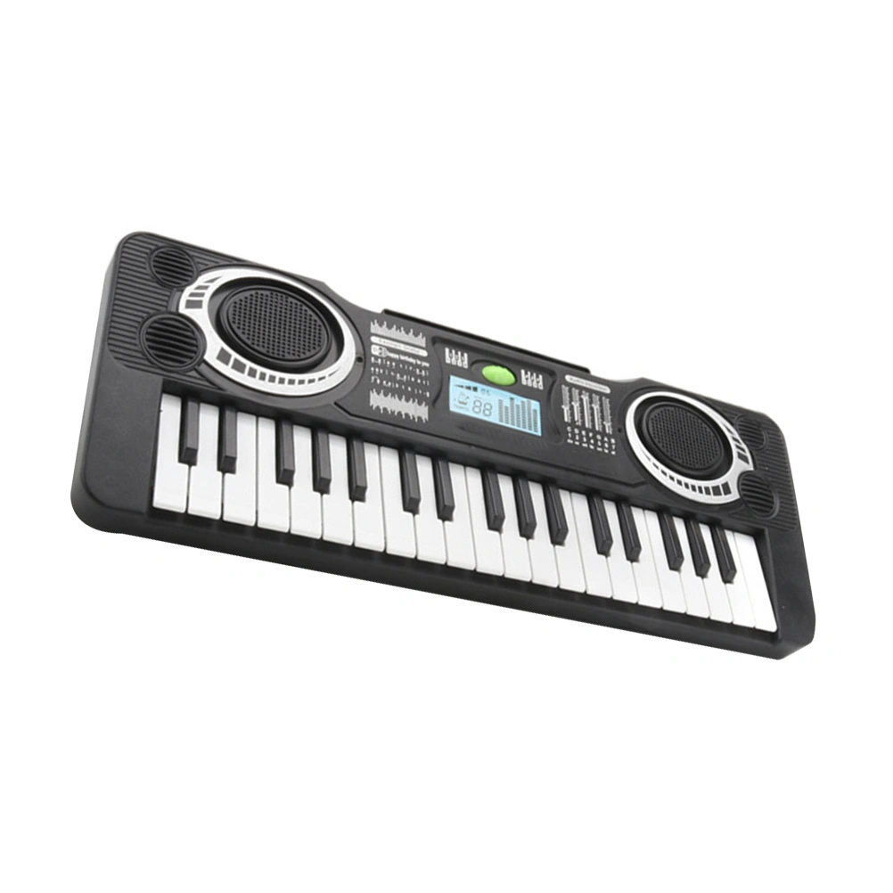 1pc Children Electronic Piano Toy Piano Organ Music Educational Toy (Black)