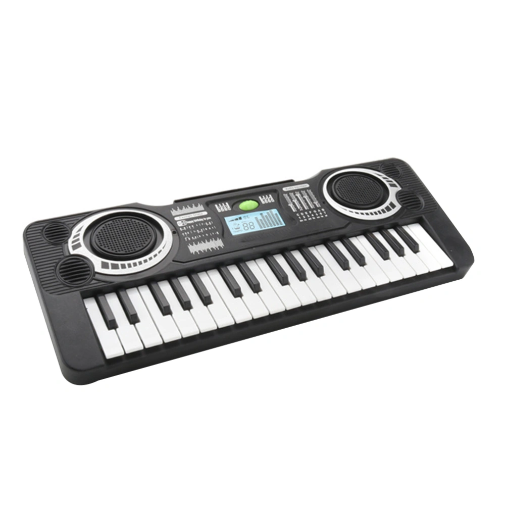 1pc Children Electronic Piano Toy Piano Organ Music Educational Toy (Black)