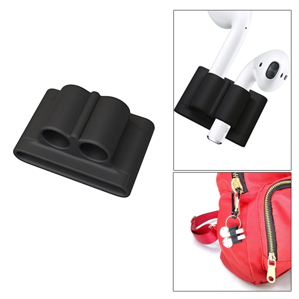 2pcs Wireless Headphone Protector Resistant Holder Compatible for AirPods and Watch without Earphones