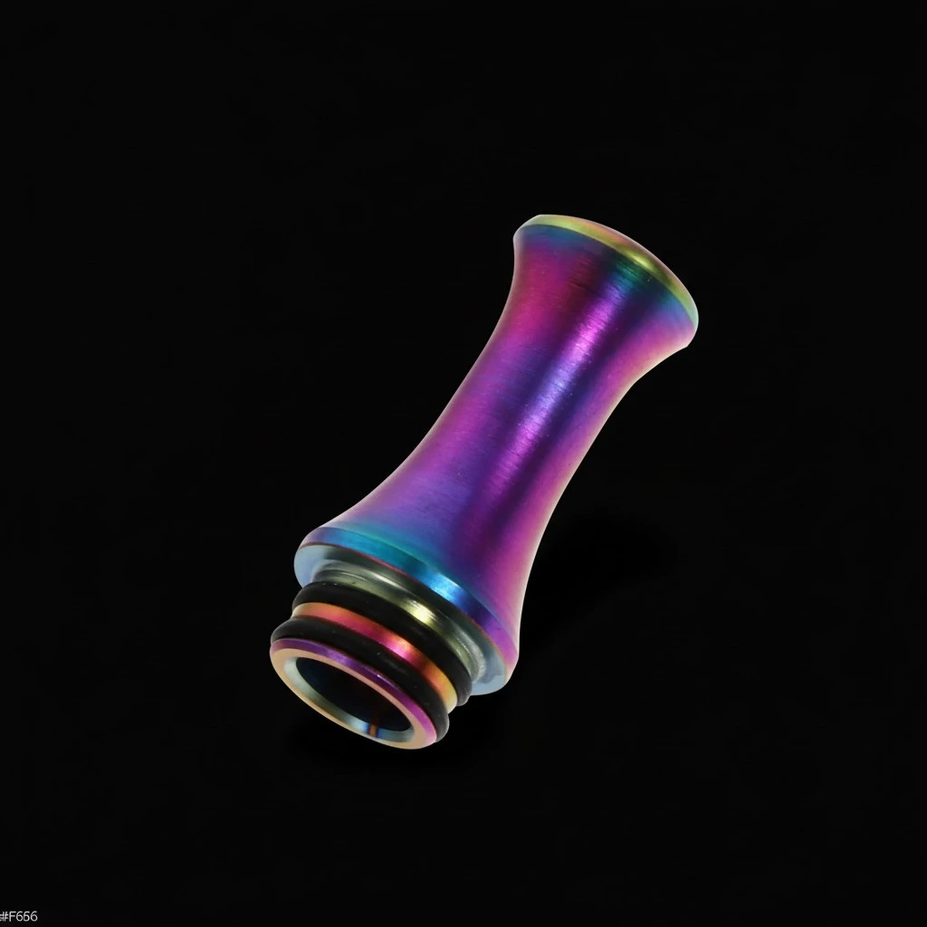 2 Pcs Stainless Steel Drip Tip Vape Mouthpiece Atomizer Tank Vaporizer Nozzles