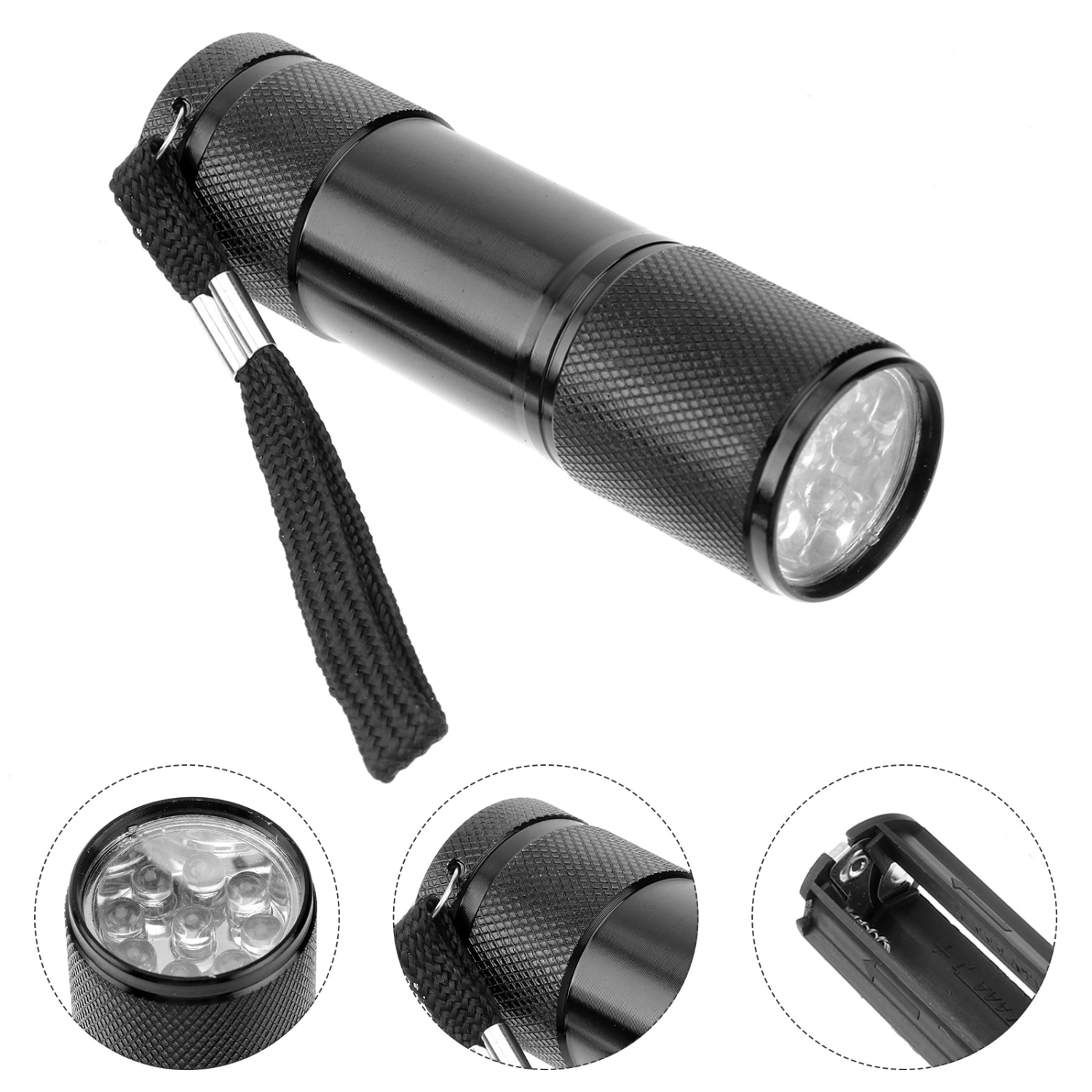 Vein Finder Viewer Handheld Infrared Vascular Display Instrument for Easy Finding Subcutaneous Veins Device (Black)