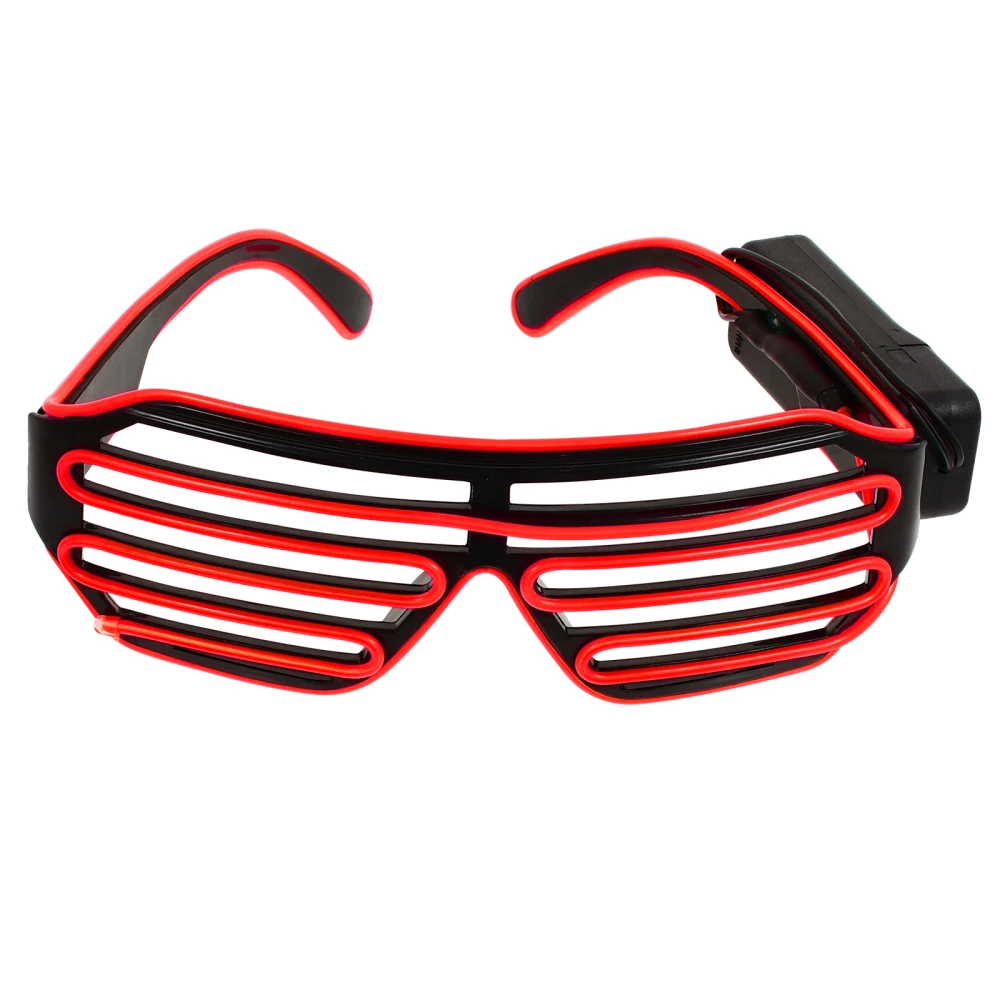 1 Pair of Party Luminous LED Glasses Prop Nightclub Dancing Eyeglasses