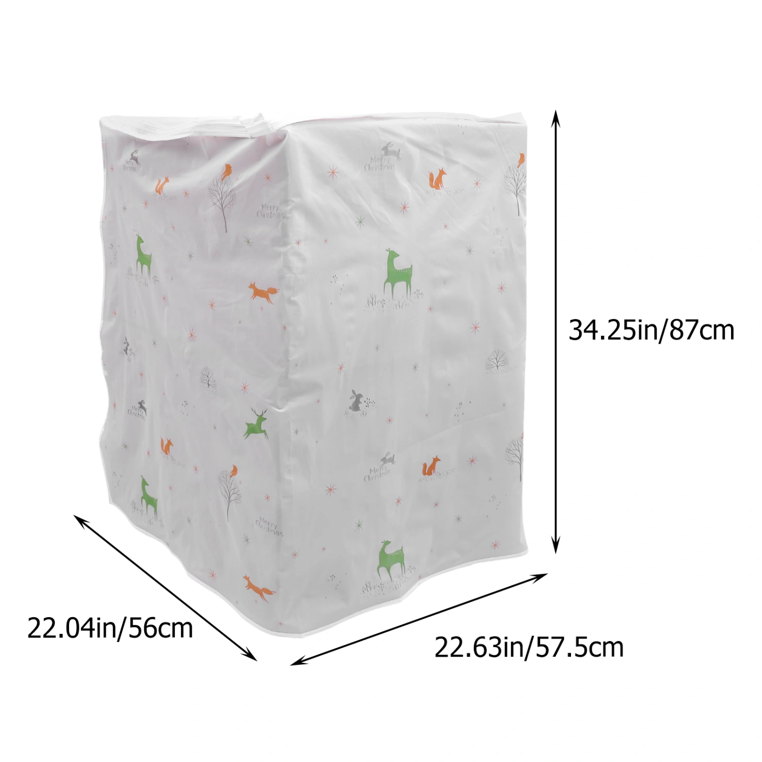 Waterproof Washing Machine Cover Washer Dryer Dust-Proof Cover Protector