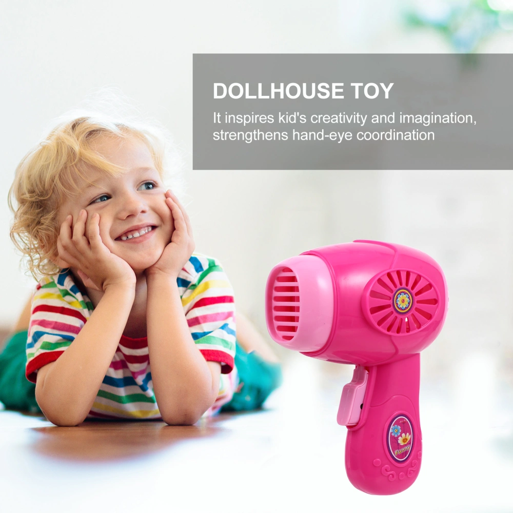 1pc Mini House Hair Dryer Toy Simulation Home Appliance Model Pretend Play Toy