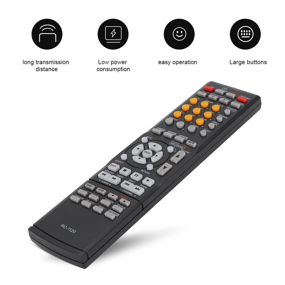 Remote Controller Compatible for RC-1120/AVR-391 AV Receiver Remote No Battery
