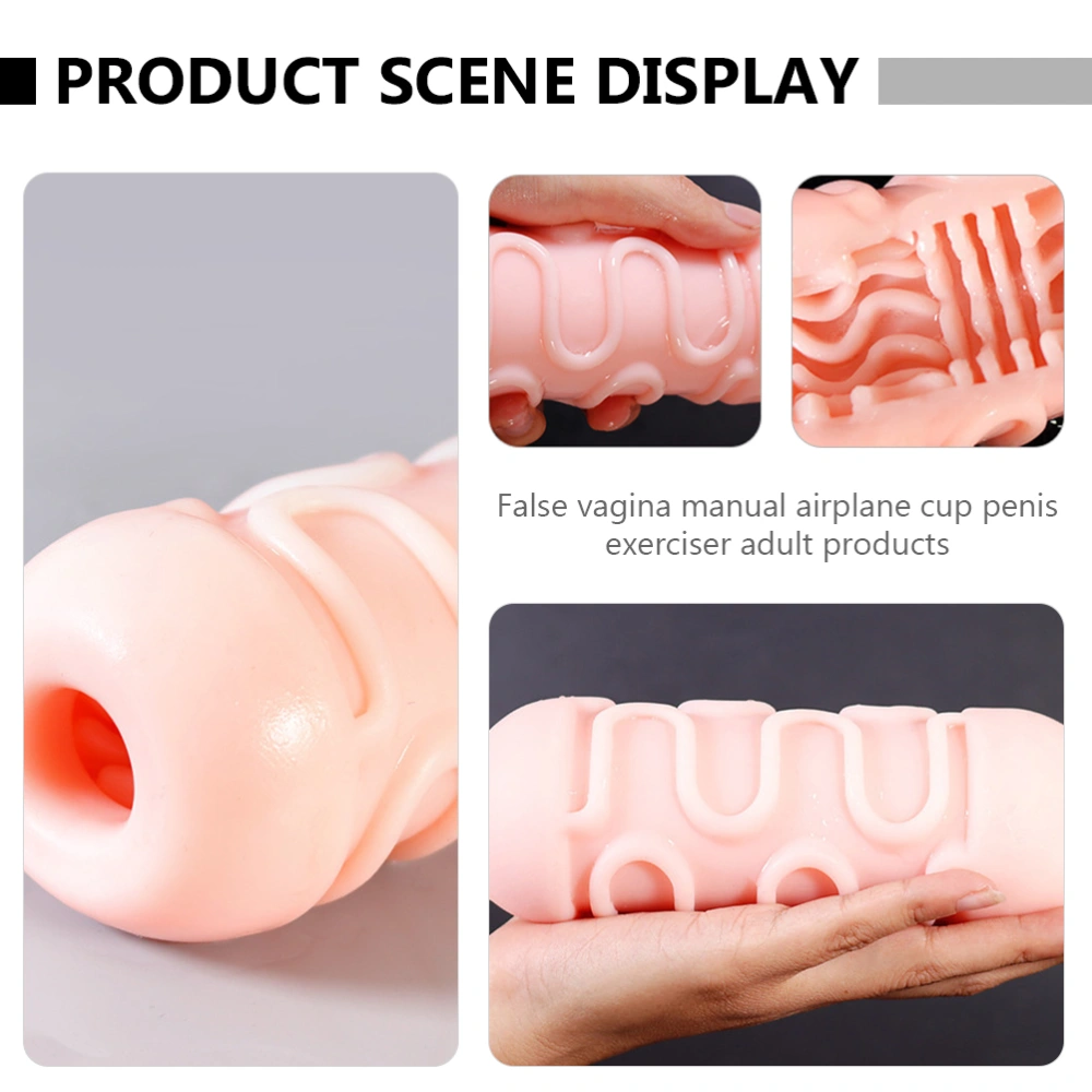 Male Masturbation Cup Simulation Vaginal Sex Massager Couple Flirting Erotic Toy