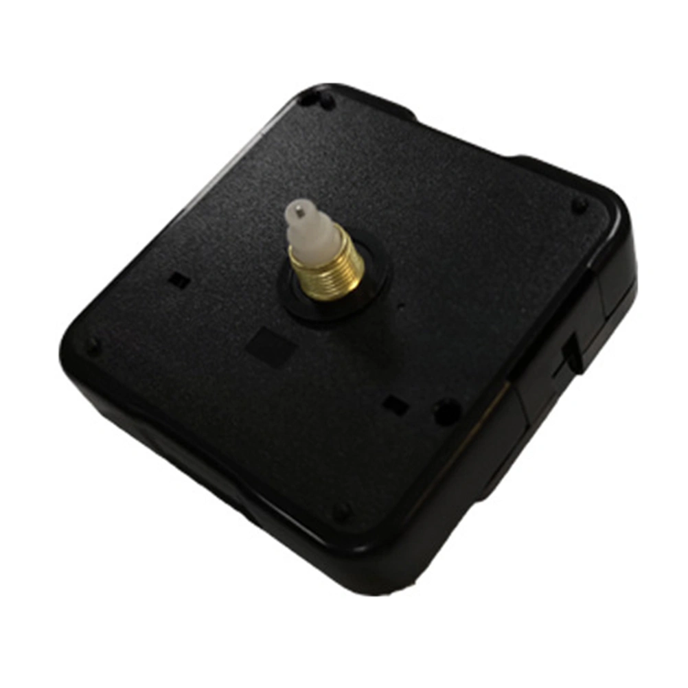 Silent Clock Movement Accessories DIY Watch Parts Scanning Fluorescence Clock Needle Movement No Battery (Black)