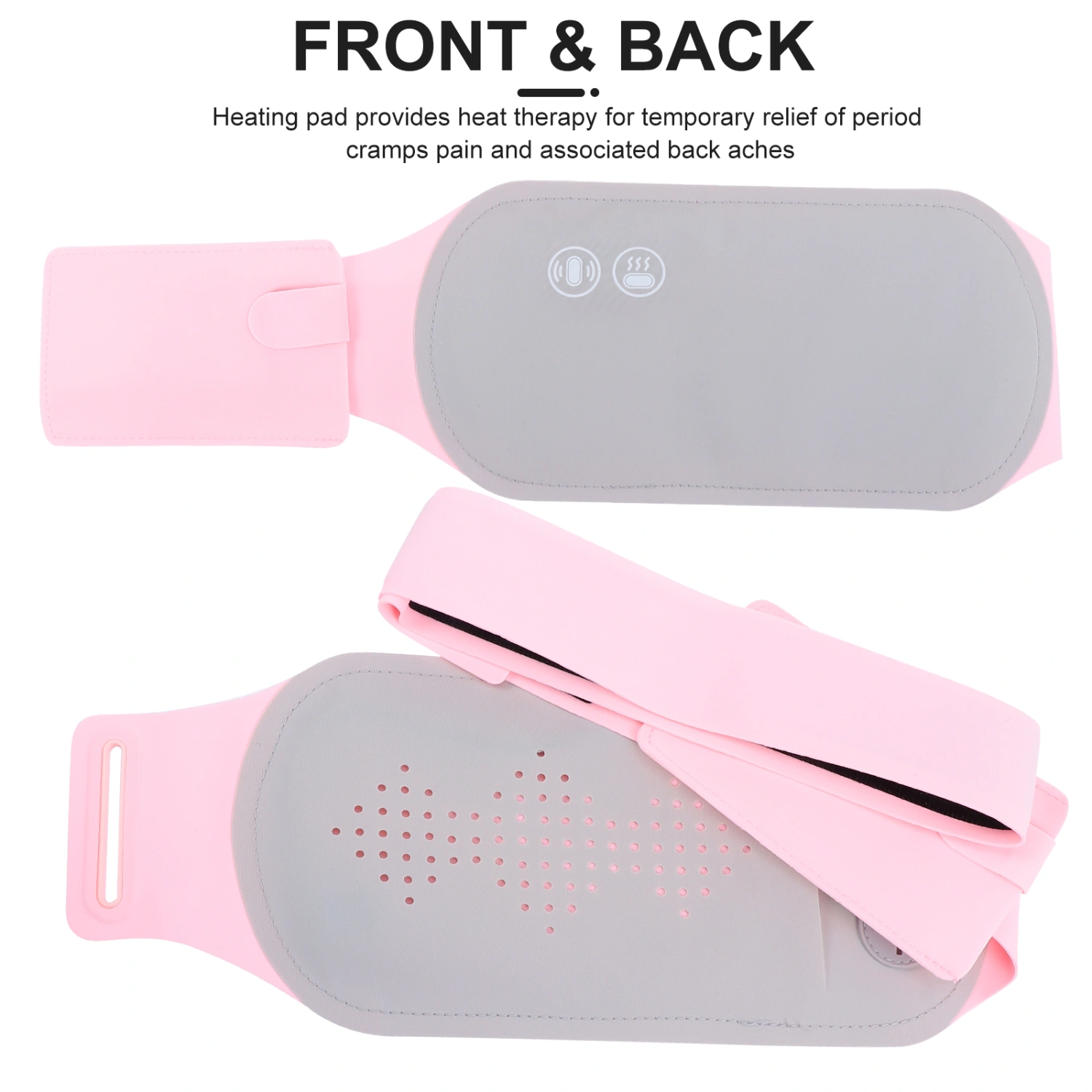 Menstrual Heating Pad Portable Waist Lower Back Belt for Period Pain Relief