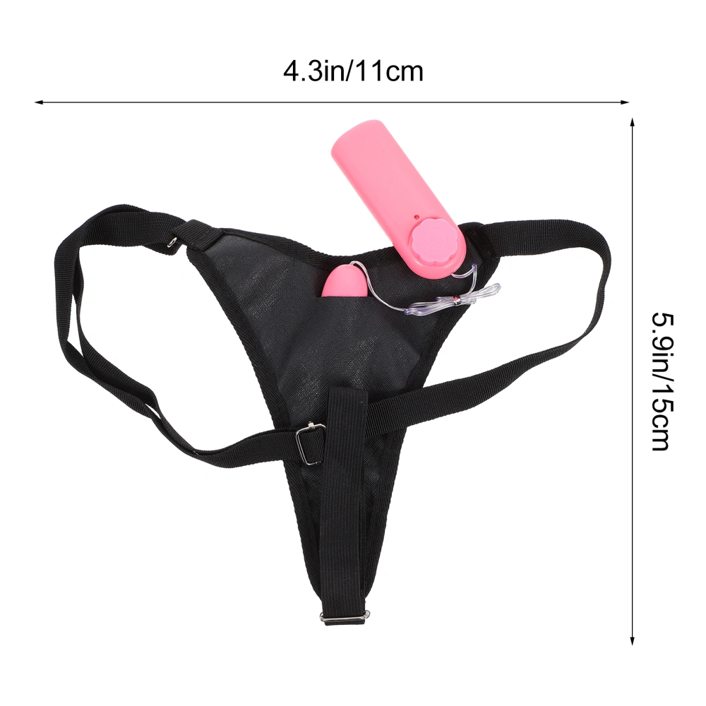 Women G-String Underwear Durable Sexy Thong Belt Panties with Sex Vibrator