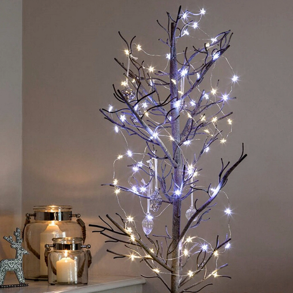 3M LED String Light 30 LED Battery Powered Decorative Light Festival Indoor Outdoor Decorative Star Fairy Lights for Christmas Party (White Light)
