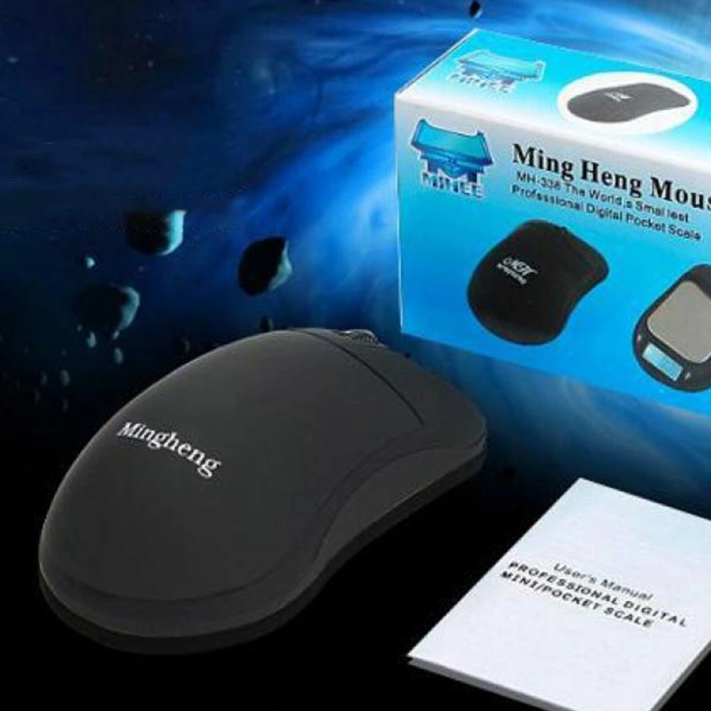200g/0.01 Mouse Design Gram Jewelry Scale Mini Portable Tea Gold Medicine Electronic Scale without Battery Included