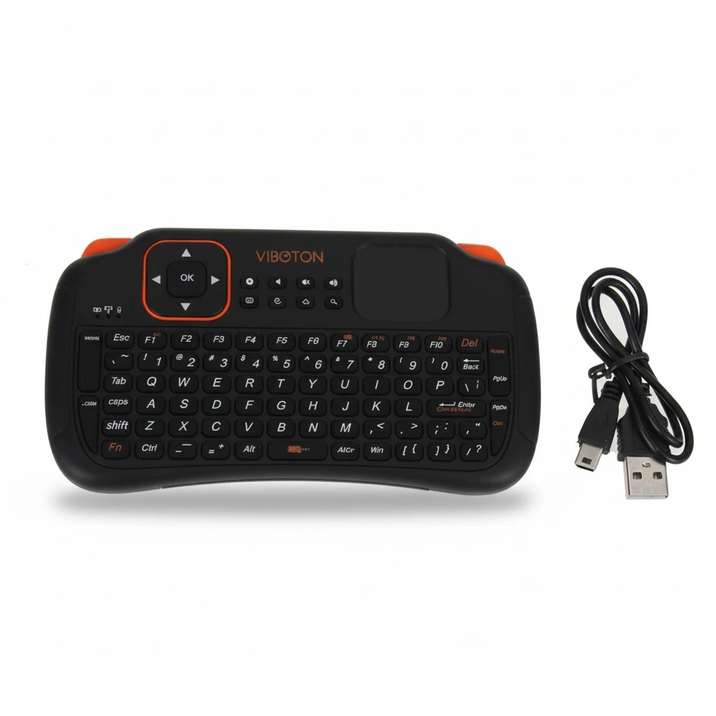 2.4GHz Wireless Touchpad Mini Keyboard for PC / Andriod TV Box / TV Box / Xbox360 / PS3 / HTPC / IPTV (Black)