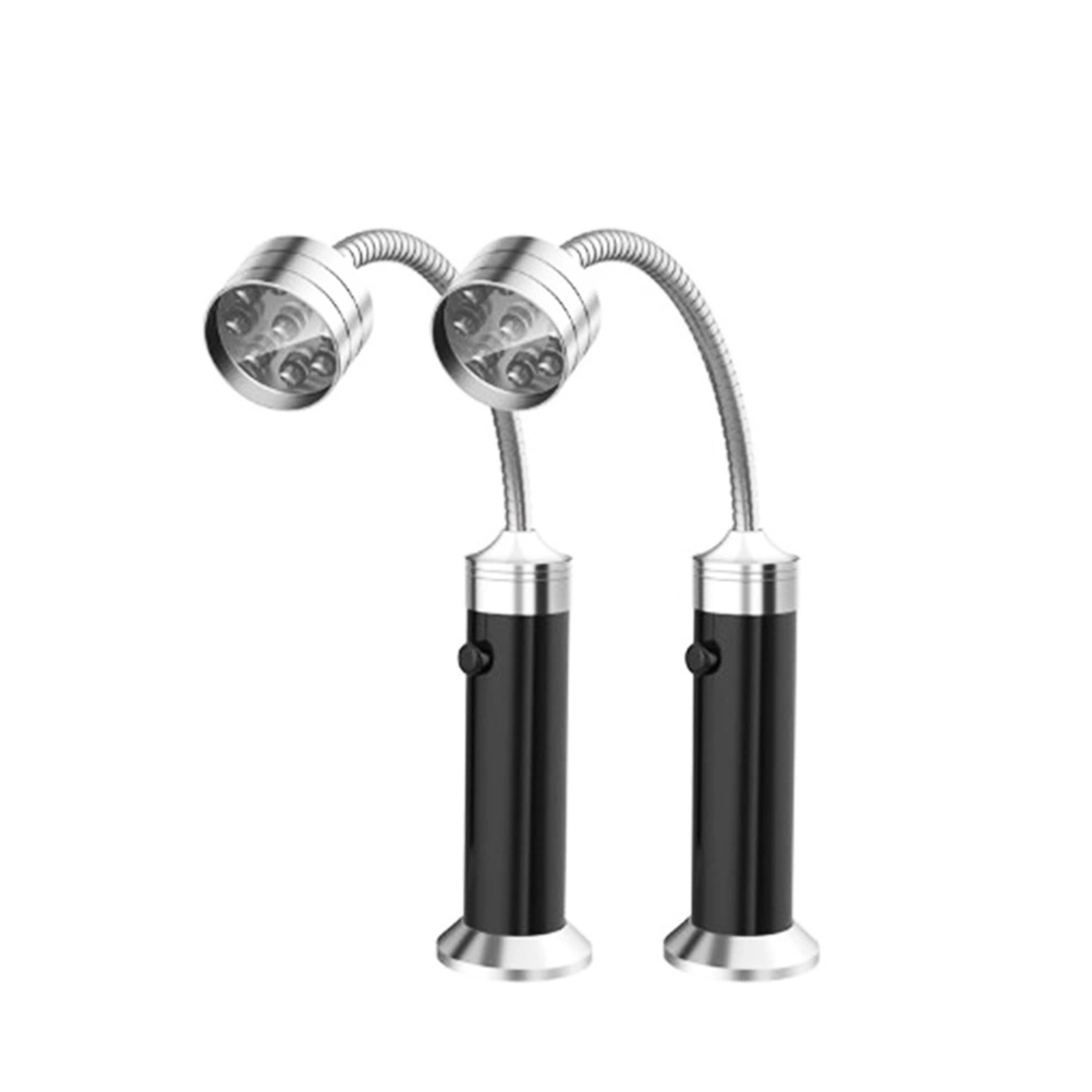 1 Set Outdoor Barbecue Lamp Outdoor Flexible Flashlight Hose Working Lamp Magnetic Barbecue Lamp