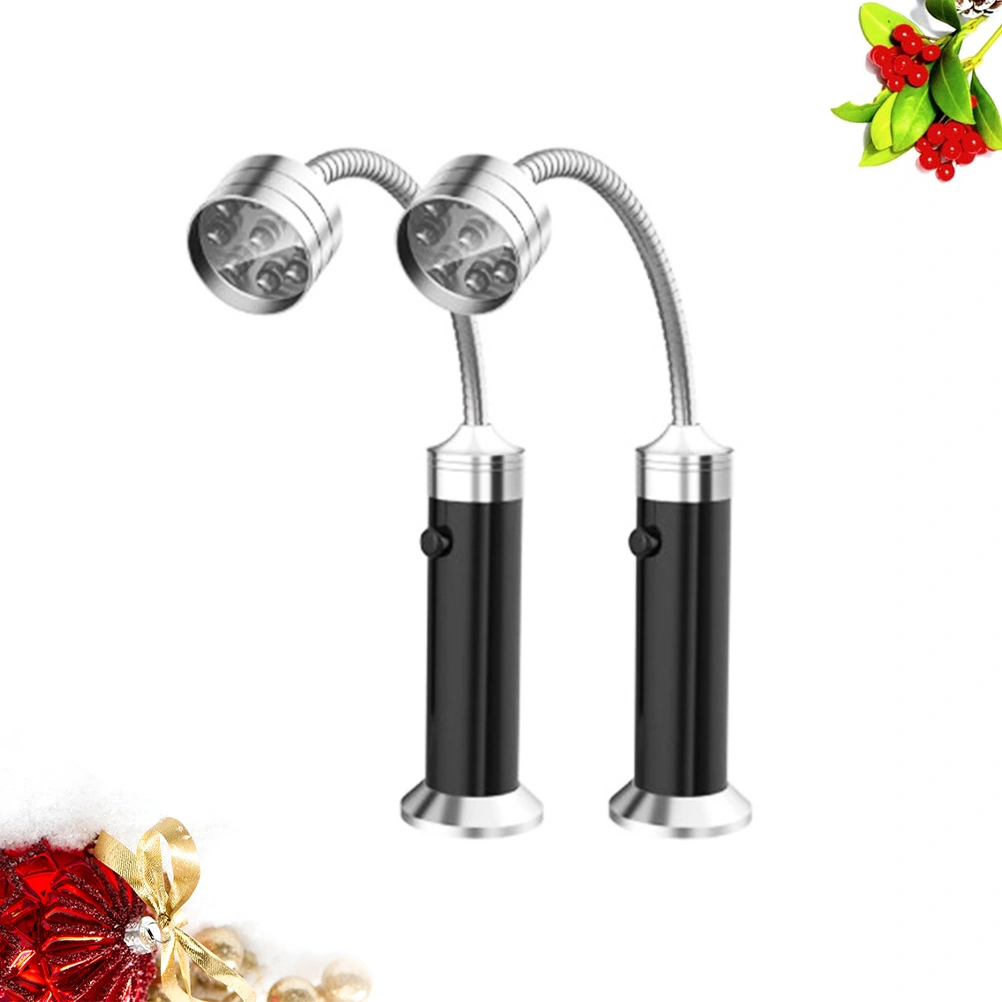 1 Set Outdoor Barbecue Lamp Outdoor Flexible Flashlight Hose Working Lamp Magnetic Barbecue Lamp