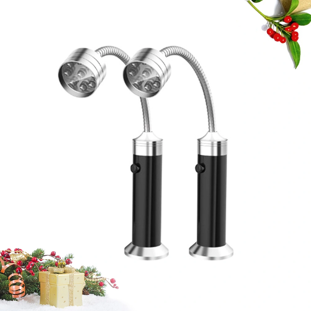 1 Set Outdoor Barbecue Lamp Outdoor Flexible Flashlight Hose Working Lamp Magnetic Barbecue Lamp
