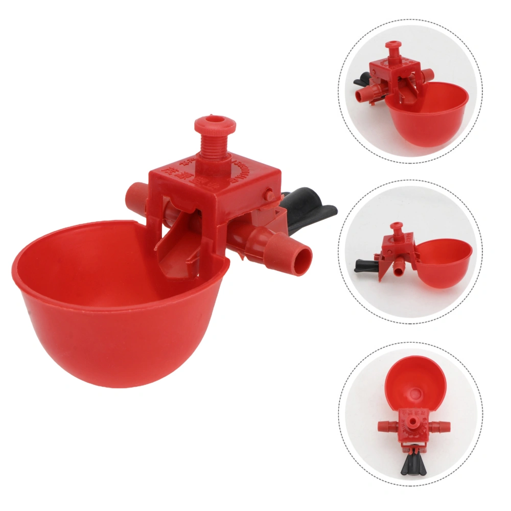 12PCS Adjustable Drinking Fountain Automatic Bird Waterer Practical Drinking Bowl for Pigeons Chickens Birds