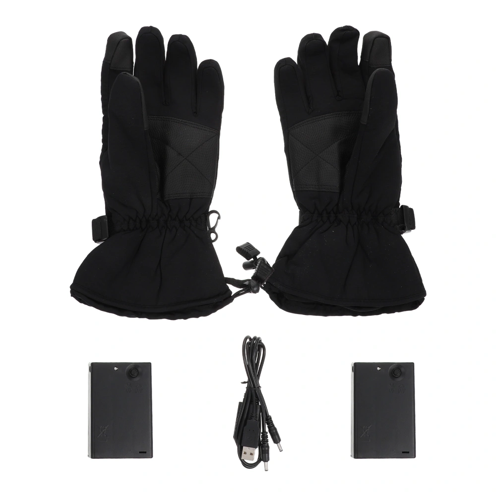 1 Pair of Riding Thermal Gloves Touch Screen Gloves Winter Warm-keeping Gloves