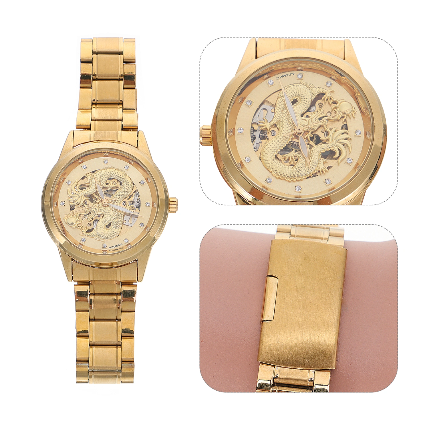 Multifunctional Men Watch Full-automatic Wrist Watch Waterproof Watches