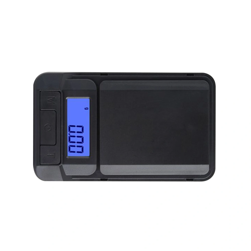 1PC Mini Portable Electronic Scale Tea Powder Jewelry Scale Small Table Scale for Home Store Use 300g/0.01g Black