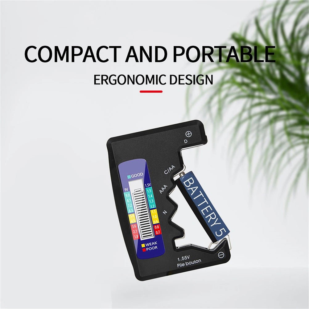 1 Pc Digital Universal Battery Tester Battery Checker for AA AAA 9V Battery