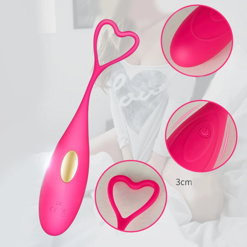 1pc Female Masturbator Sex Stimulation Toy Sexual Vibrator Massager for Women Rose Red