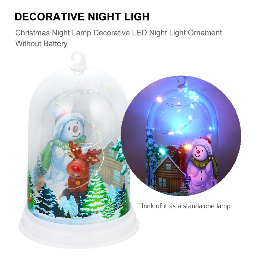 Christmas Tree Decor Hanging Night Light Led Lights Glowing Night Light