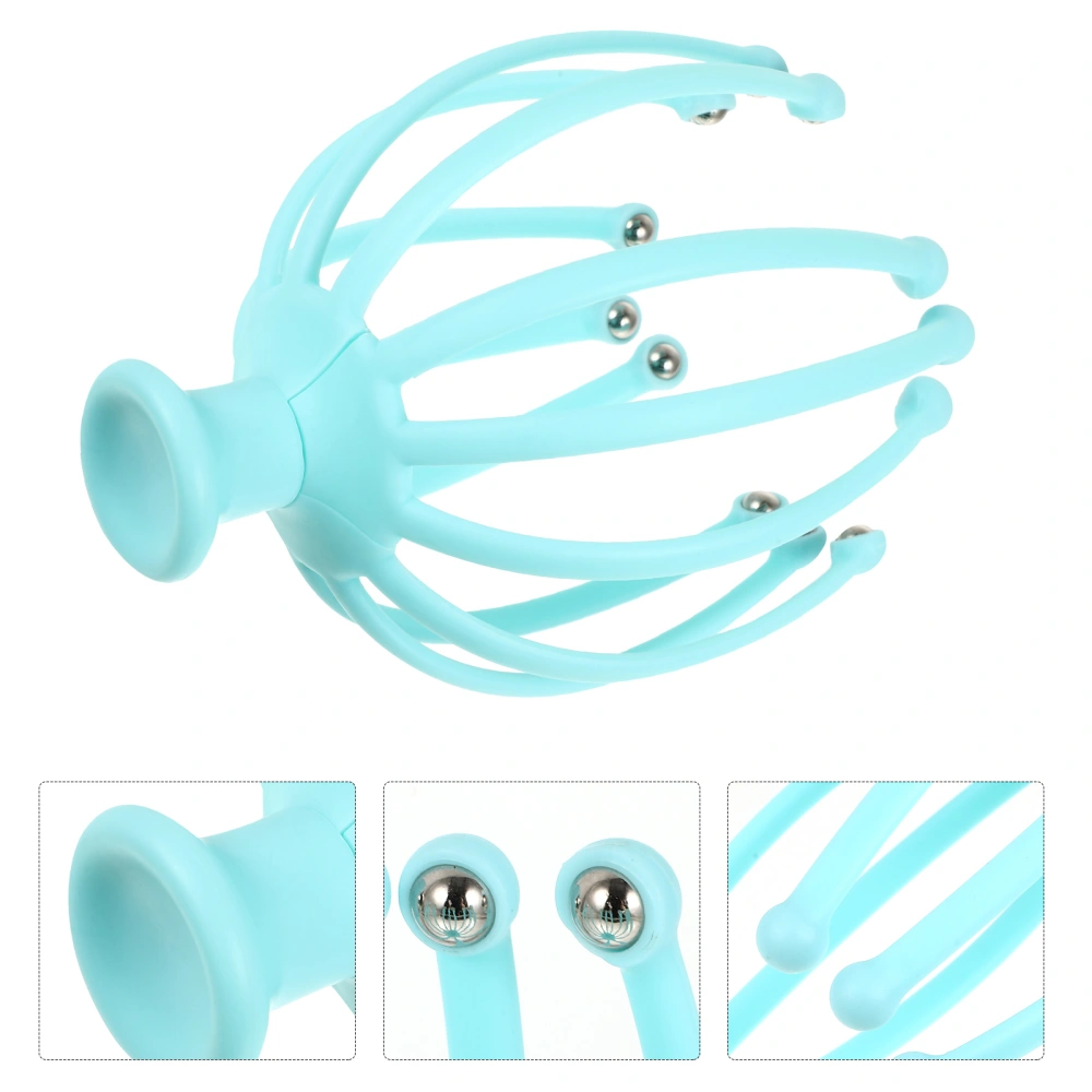 Head Massager Neck Massage Octopus Scalp Stress Massager Spa Healing Massager