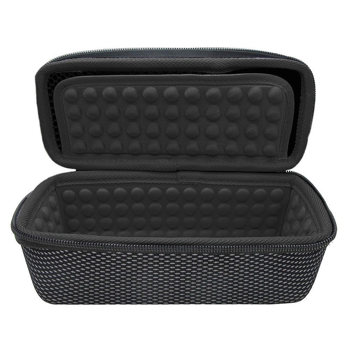 Portable EVA Case Pouch Holder Bag for 3 Wireless  Speaker (Black)