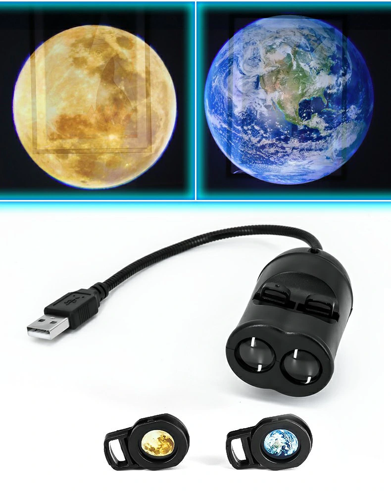 Bedroom Moon Projection Light Decorative Moon Projector Light Moon Projector Night Light