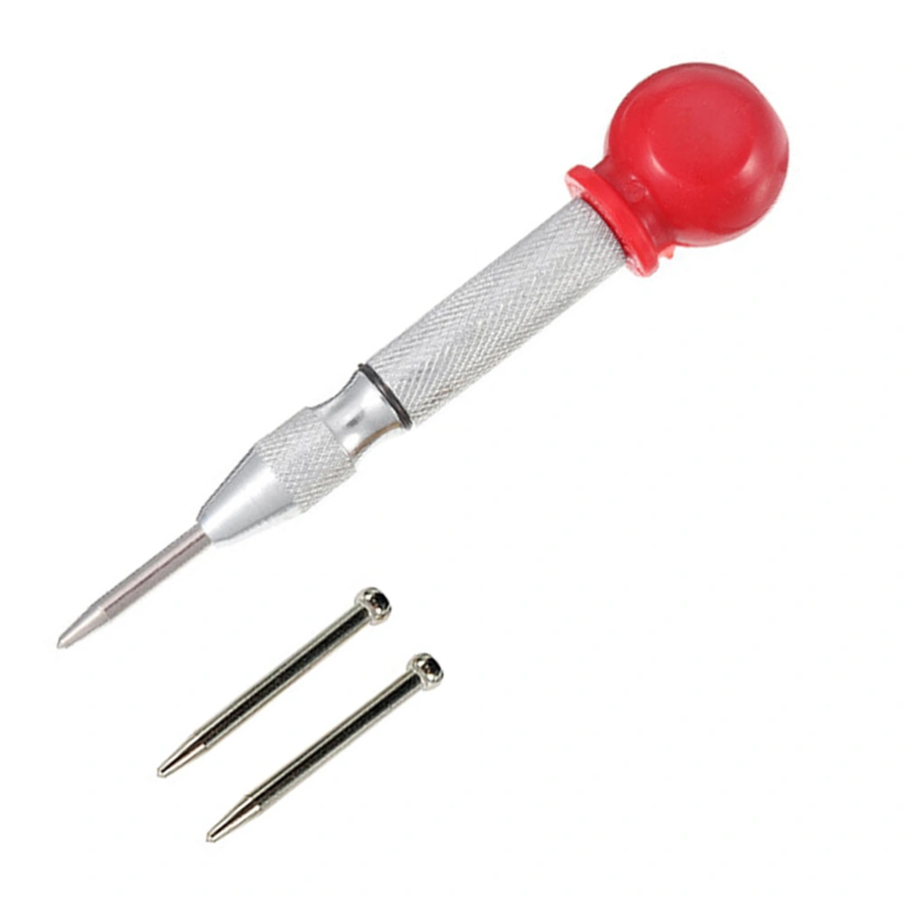 Semi-automatic Center Punch Center Impact Punch Crushing Hand Tool with Cushion-cap