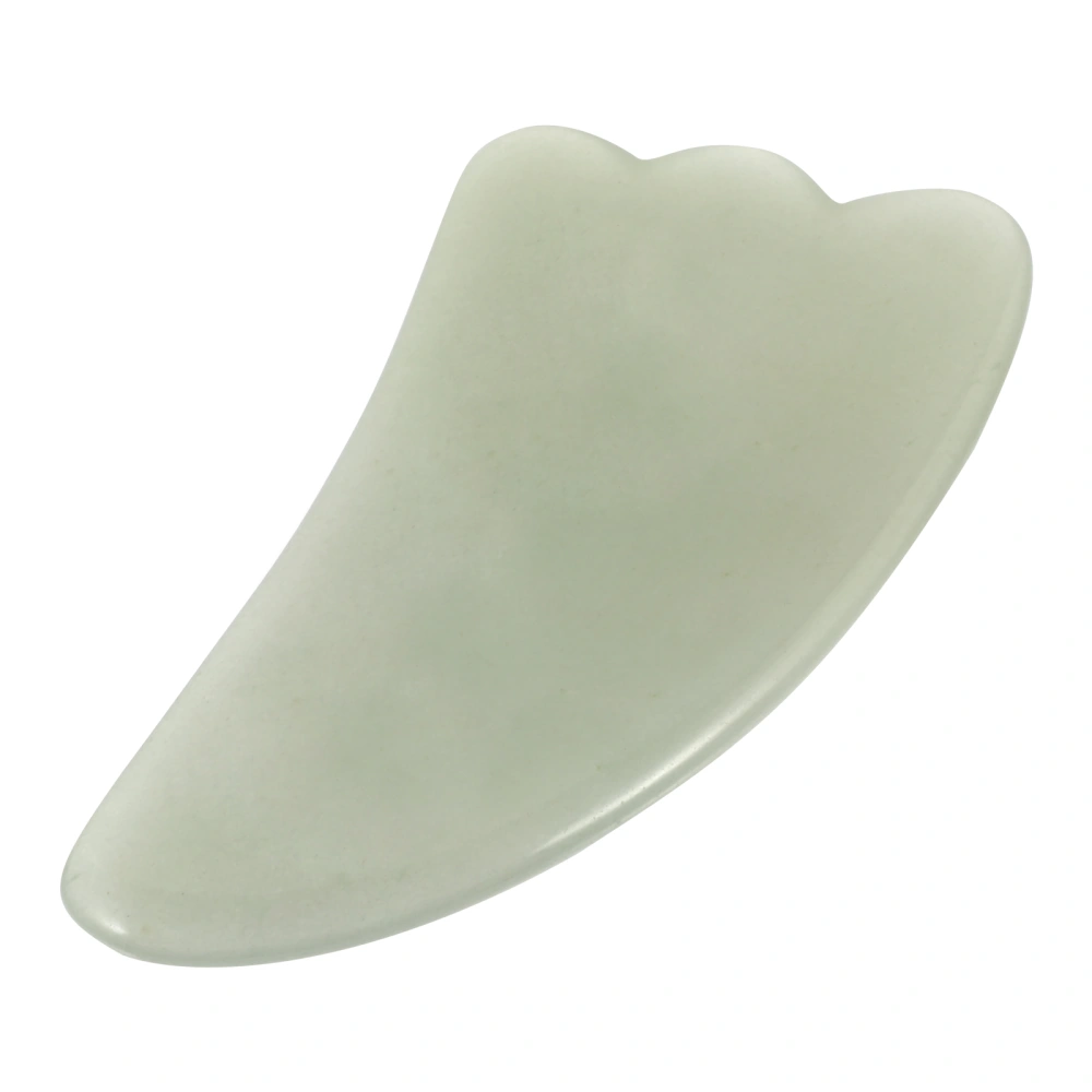 1pc Jade Facial Scraping Board Body Gua Sha Board Practical Massaging Board