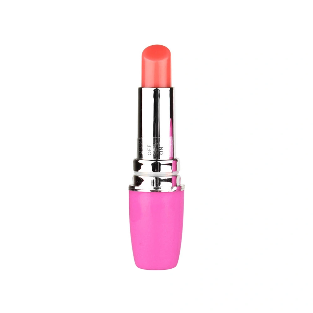 Mini Lipstick Style Massager Portable Waterproof Electric Bullet Massager Sex Wand Pocket Toy G Spot Stimulator for Women (Pink)