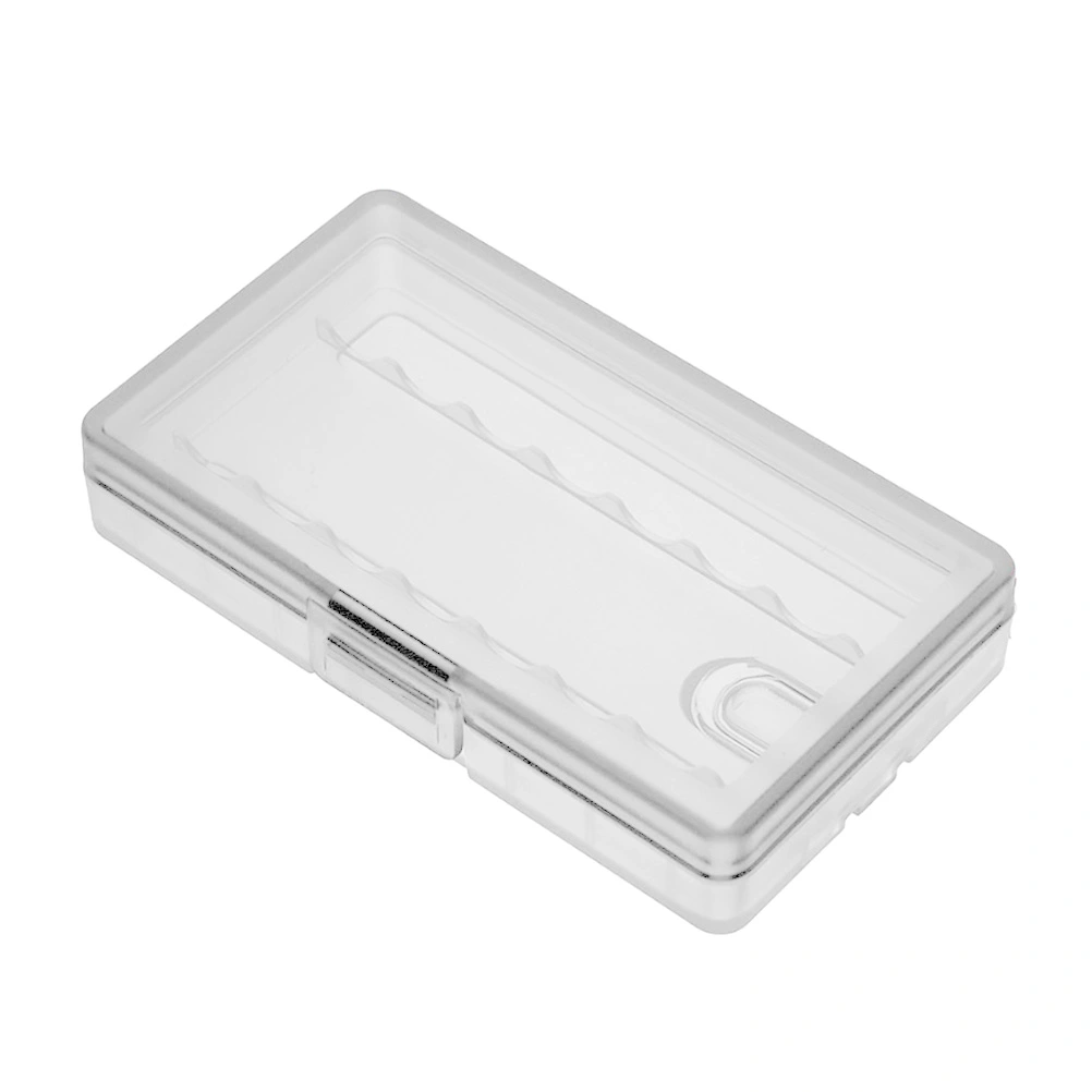 Battery Storage Box Transparent Protective Battery Box No. 7 Battery Holder Cover Case (8 Capacity)