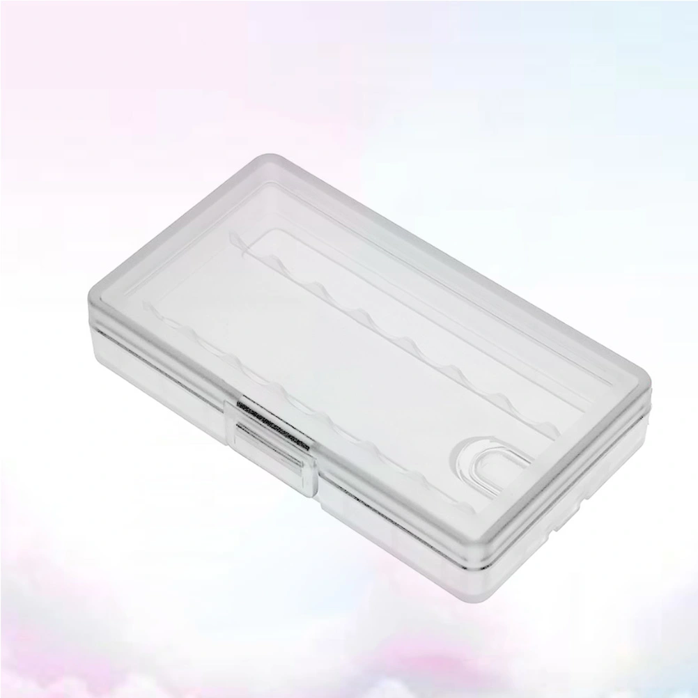 Battery Storage Box Transparent Protective Battery Box No. 7 Battery Holder Cover Case (8 Capacity)