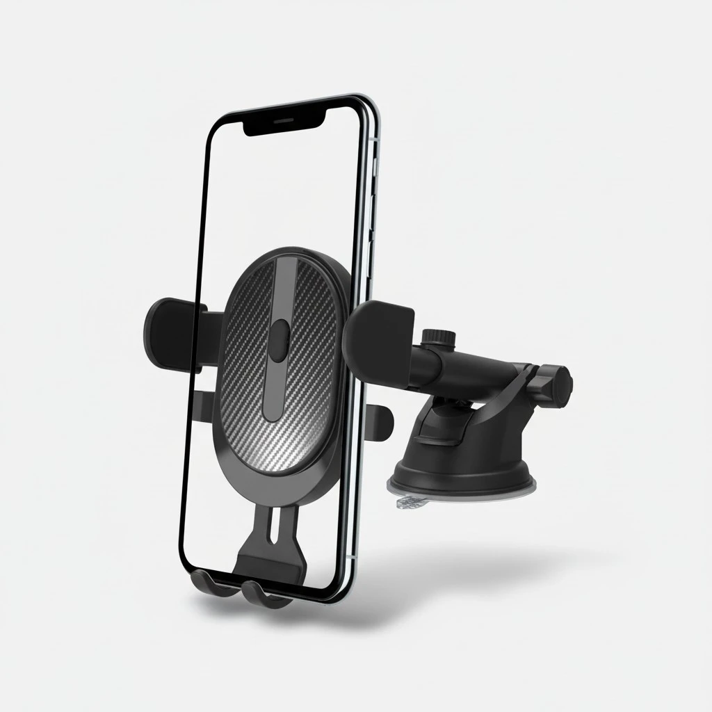 1 Set Dual-purpose Car Phone Bracket Suction Cup Air Outlet Phone Holder