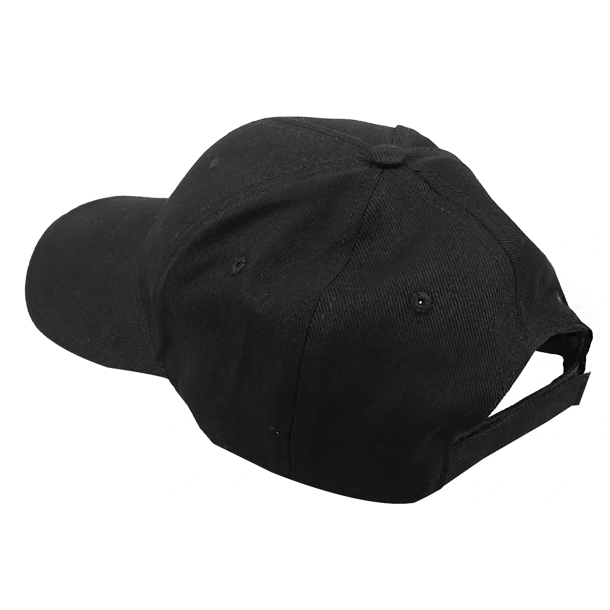 Portable LED Baseball Durable Light Sticks Hat Luminous for Camping Outdoor Fishing (Battery Pattern, Black)