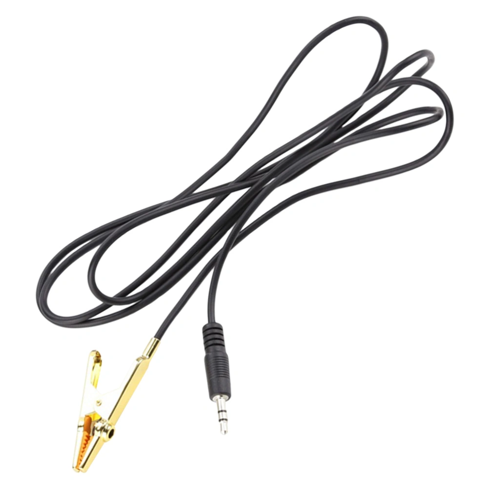 3.5mm Wireless Instrument Microphone 4.5m Metal Clip-on Receiver Mic Accessory