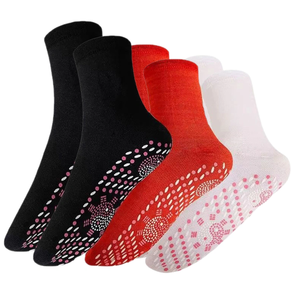 3 Pairs of Winter Self Heating Socks Comfortable Women Socks Daily Use Men Socks