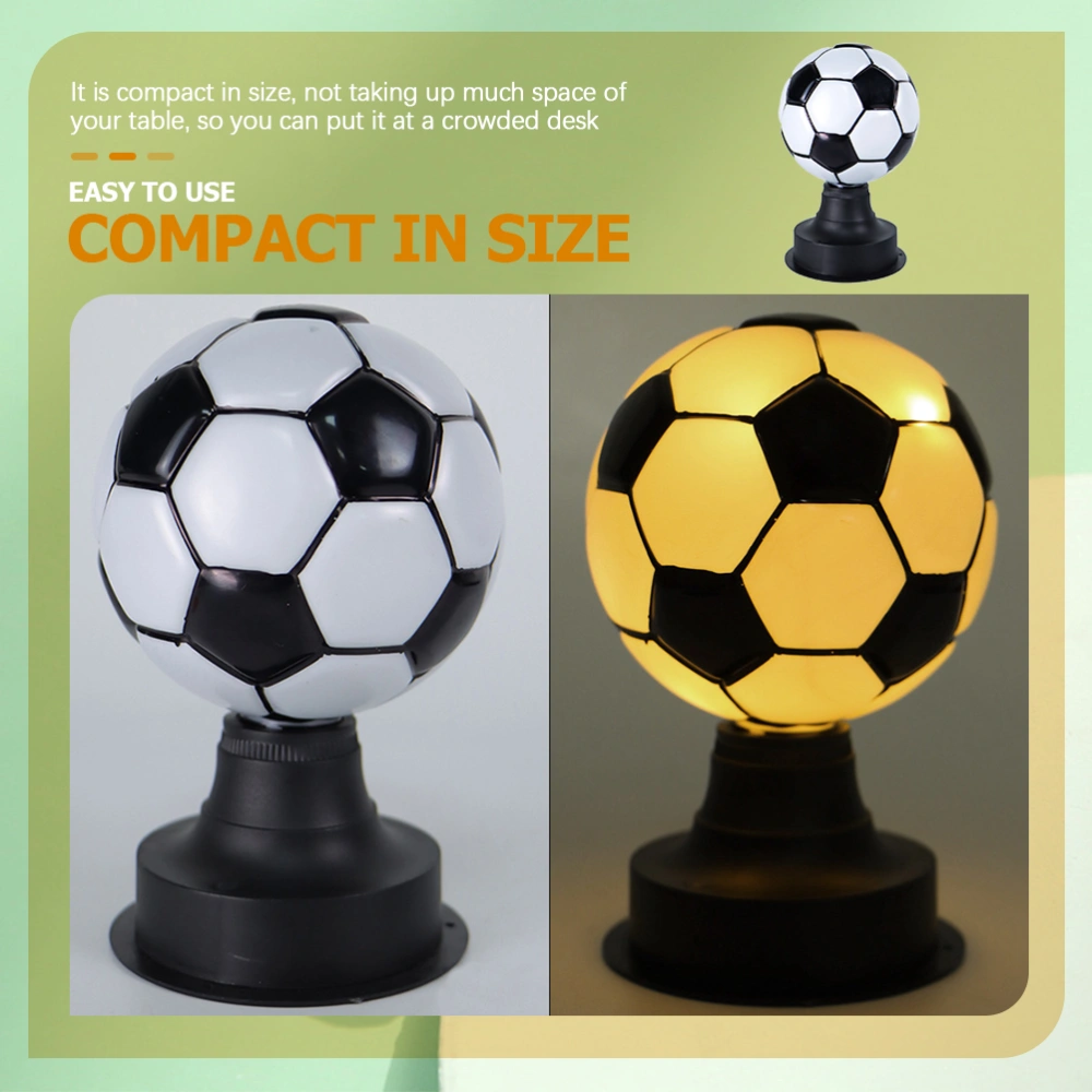 Soccer Table Lamp Football Bedside Lamp Bedroom Nightstand Light Football Lover Gift