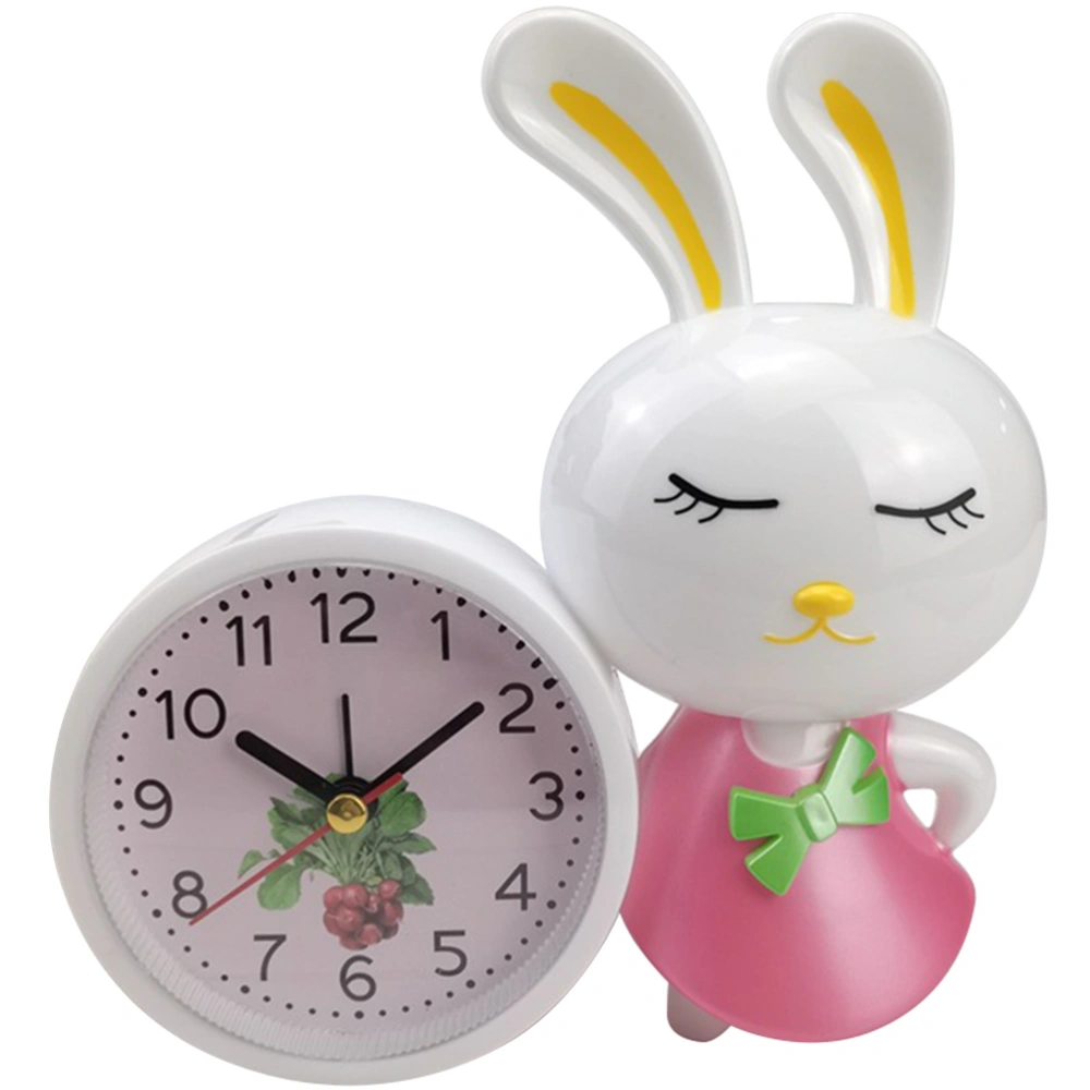 Kids Alarm Clock Room Wake Up Alarm Clock Children Cute Animal Rabbit Alarm Clock